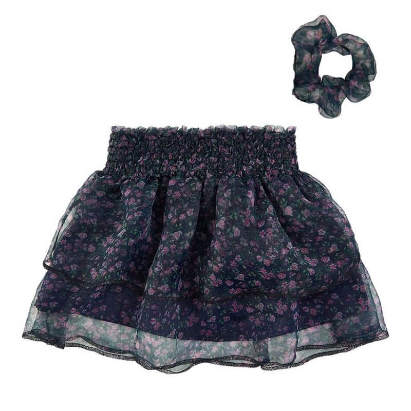 Flower AOP Arganza Skirt kjole fra THE NEW