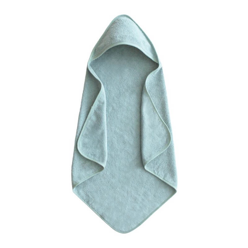 Sea Mist Baby Hooded Towel badeslag fra Mushie
