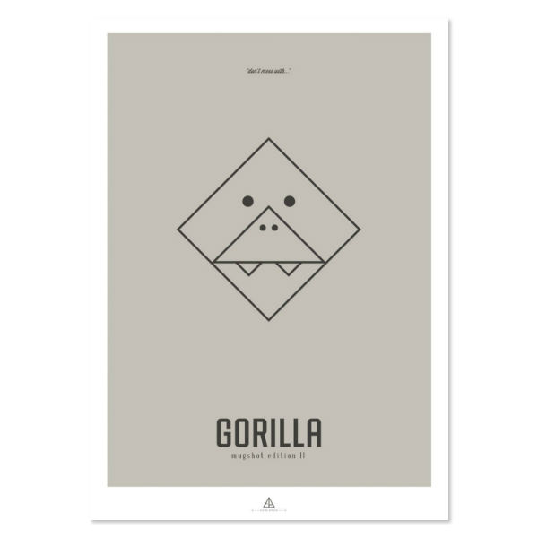 First Edition - "Gorilla" Interiør Arthur Zoo - Lillepip.dk