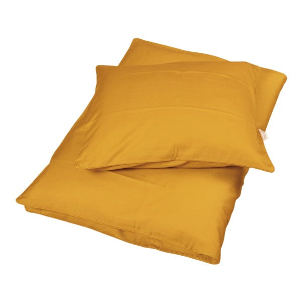 Karry gul baby sengetøj fra Filibabba børn - Lillepip.dk