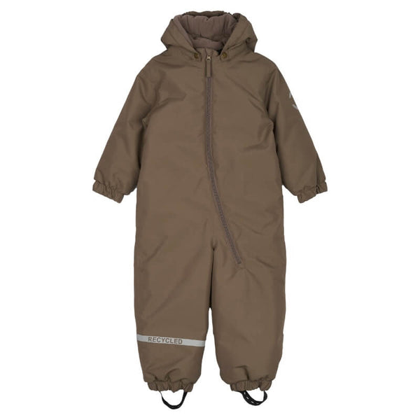 Chocolate Chip Snow Suit Solid flyverdragt fra Mikk-Line