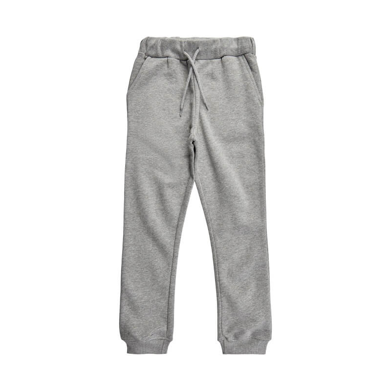 Light Grey Melange Alfred sweatpants fra THE NEW