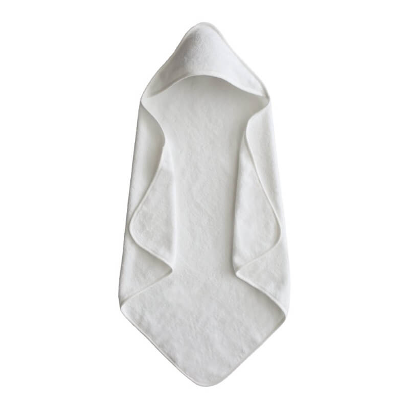 Pearl Baby Hooded Towel badeslag fra Mushie