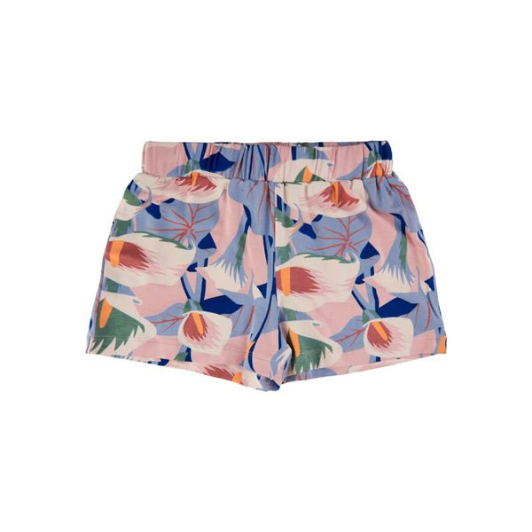 Peach Beige Flower Gwyneth Shorts fra THE NEW