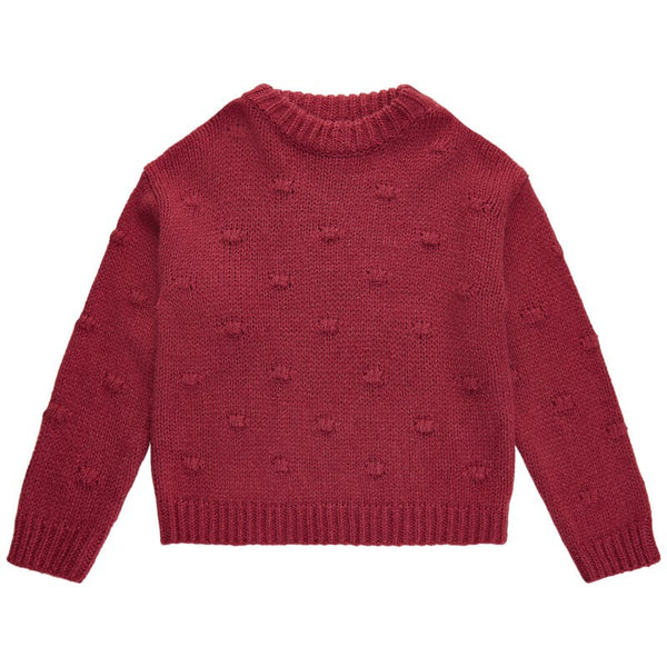 Apple Butter knit sweater striktrøje fra THE NEW