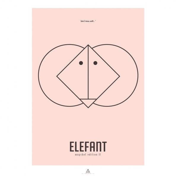 First Edition - "Elefant" (Pink) Interiør Arthur Zoo - Lillepip.dk