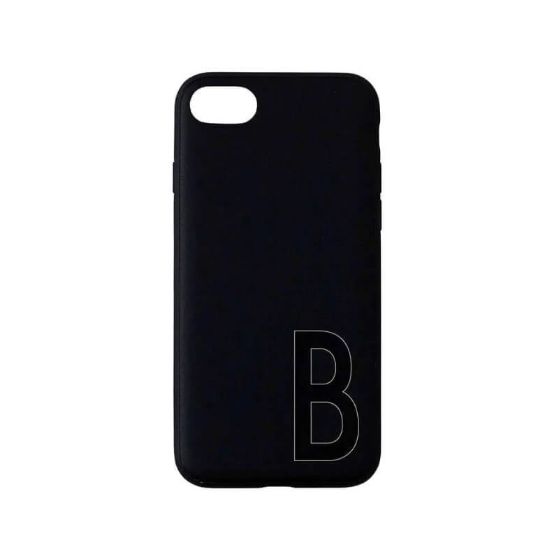 Black Personal ''B'' Phone Cover Iphone 7/8 fra Design Letters - Lillepip.dk
