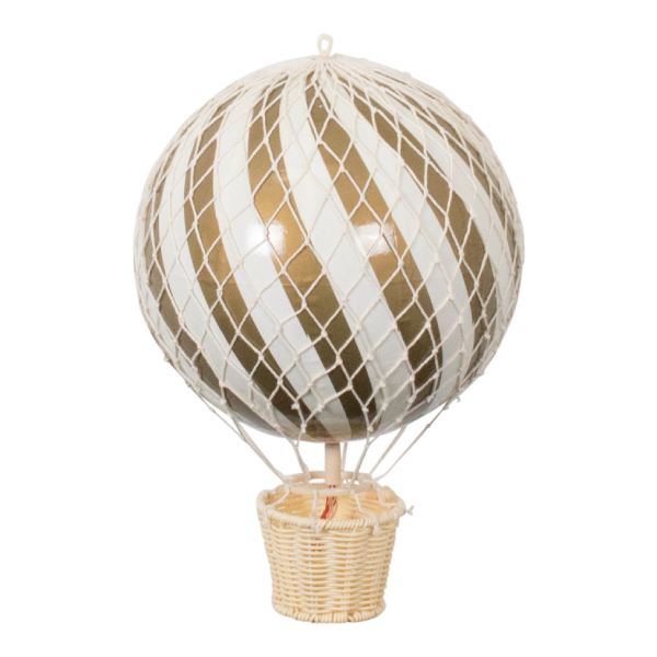 Guld luftballon 20 cm fra danske Filibabba til børn - Lillepip.dk