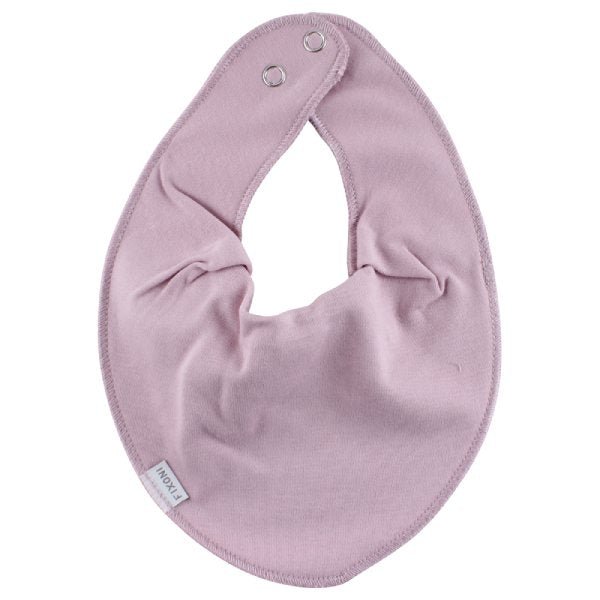 Keepsake Lilac infinity bib solid hagesmæk fra FIXONI til baby - Lillepip.dk