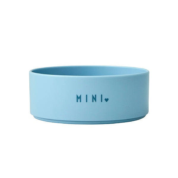 Light Blue Mini favourite bowl tritan fra Design Letters til børn - Lillepip.dk