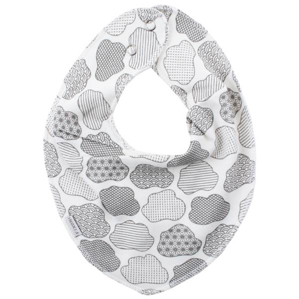 Off White Infinity Bib AOP hagesmæk fra FIXONI til baby - Lillepip.dk