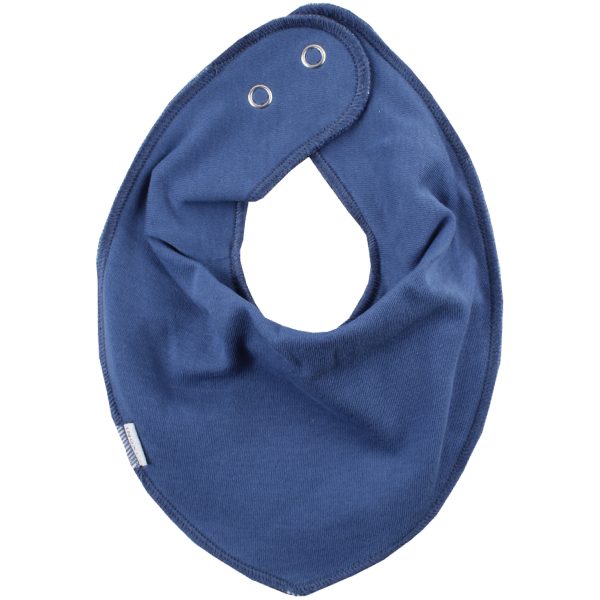 True Navy Infinity Bib Solid hagesmæk fra FIXONI til baby - Lillepip.dk