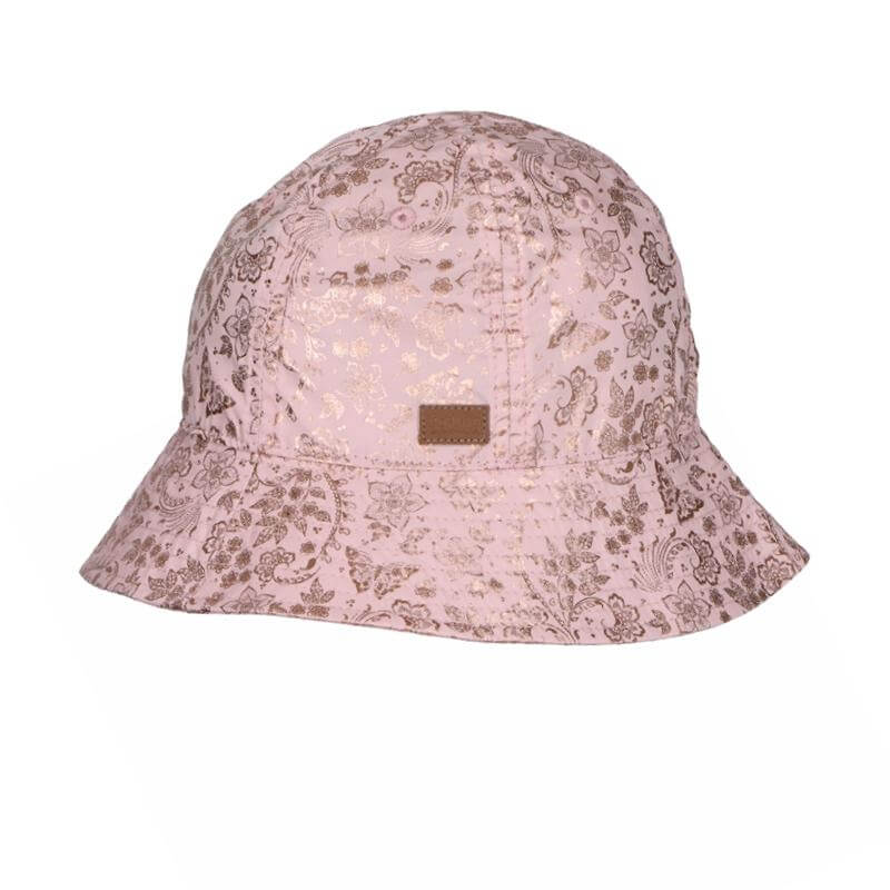 Alt rosa bøllehat bell hat with print fra Melton til børn - Lillepip.dk