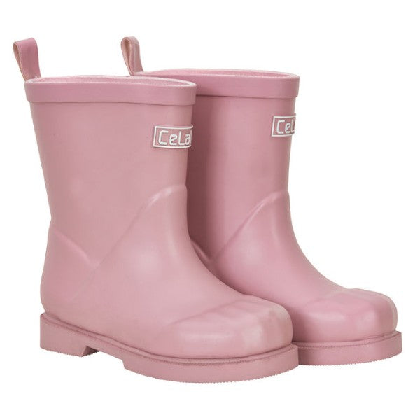 Pink gummistøvler fra danske Celavi - Lillepip.dk