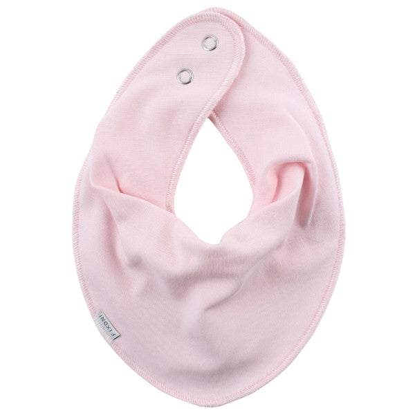 Soft Rose infinity bib solid hagesmæk fra FIXONI til baby - Lillepip.dk