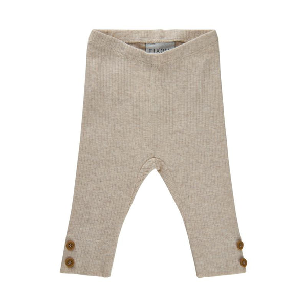 Tan baby leggings fra Fixoni til børn - Lillepip.dk